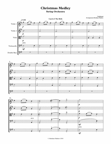 4 Christmas Songs String Orchestra Page 2