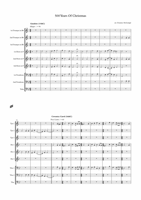 500 Years Of Christmas Brass Ensemble Page 2