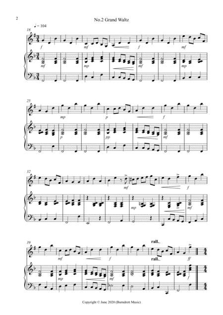 6 Miniature Pieces For Clarinet In Bb And Piano Volume One Page 2