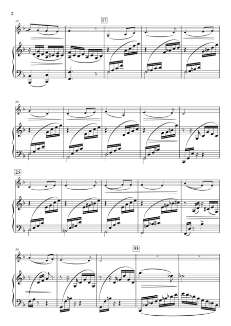 6 Salon Pieces Op 120 No 4 Dream For English Horn Piano Page 2