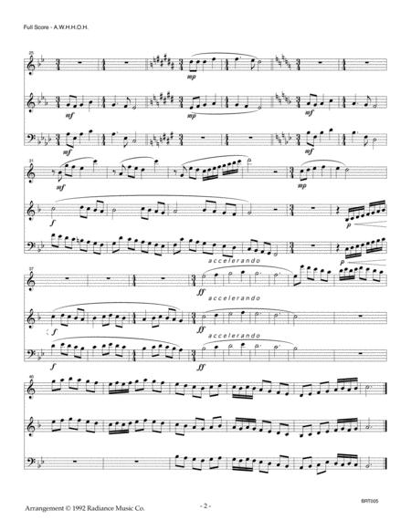 7 Christmas Carols Arranged For Brass Trio Trumpet Horn Trumpet Trombone Alto Trombone Page 2