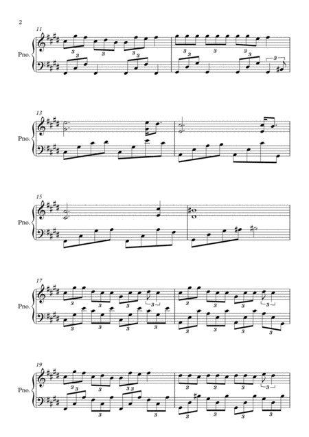 7 Rings By Ariana Grande Piano Page 2