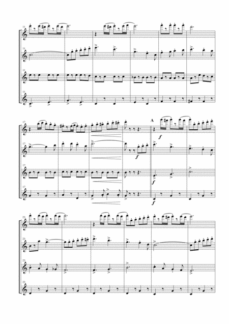 76 Trombones For Flute Quartet Page 2