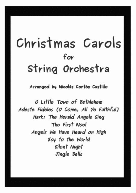 8 Christmas Carols For String Orchestra Page 2