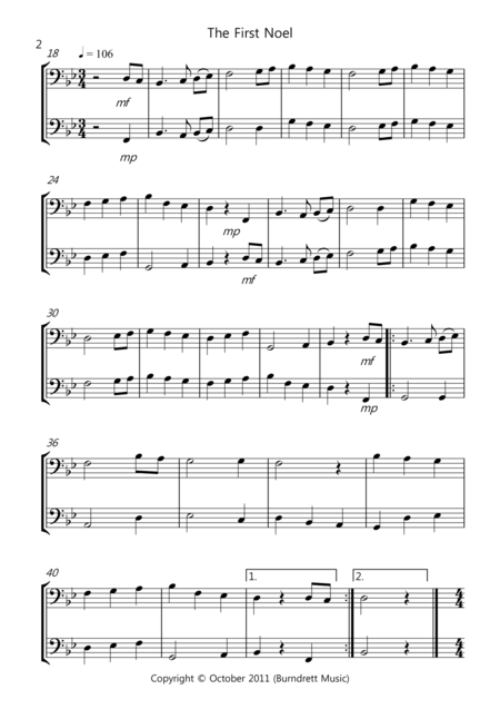 8 Christmas Duets For Tuba Page 2