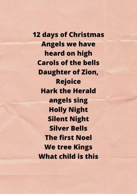 A Collection Of 11 Old Christmas Songs Page 2