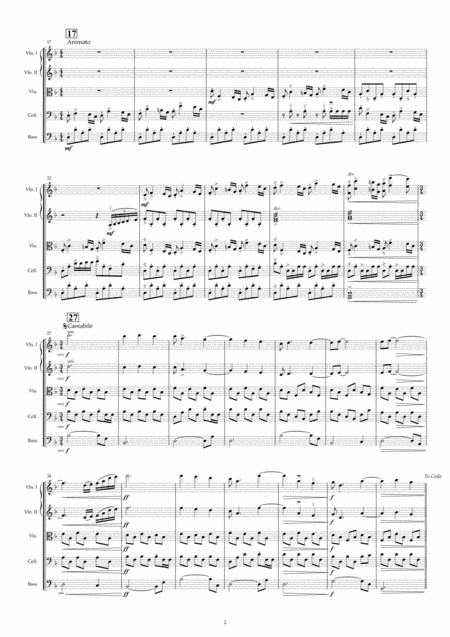 A Dance For String Orchestra Page 2