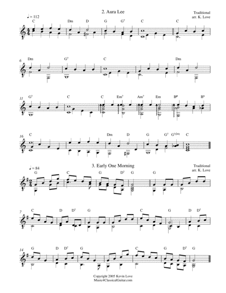 A Folk Song Primer For Guitar Page 2