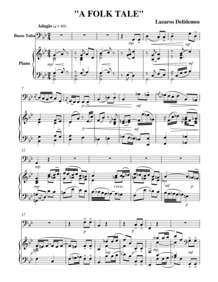 A Folk Tale For Tuba Piano Page 2