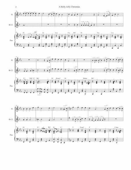 A Holly Jolly Christmas Duet For Flute And Bb Clarinet Page 2