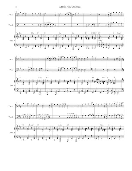 A Holly Jolly Christmas Trombone Duet Page 2