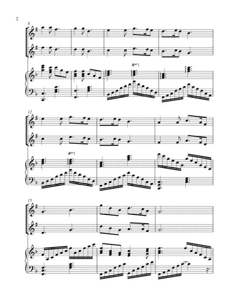 A Holy Silent Night Treble Bb Instrument Duet Page 2