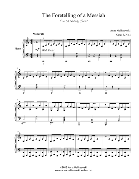 A Nativity Suite The Complete Piano Score Page 2