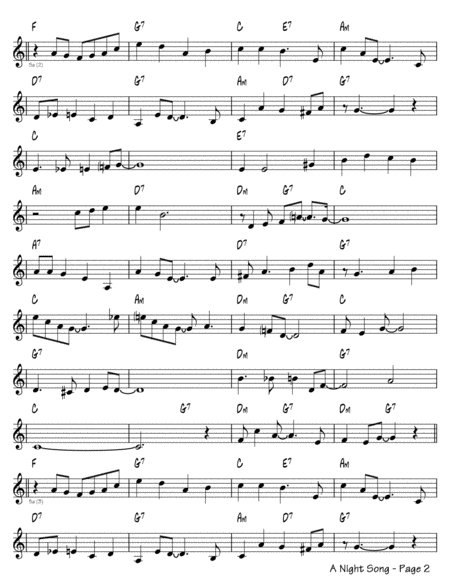 A Night Song Page 2
