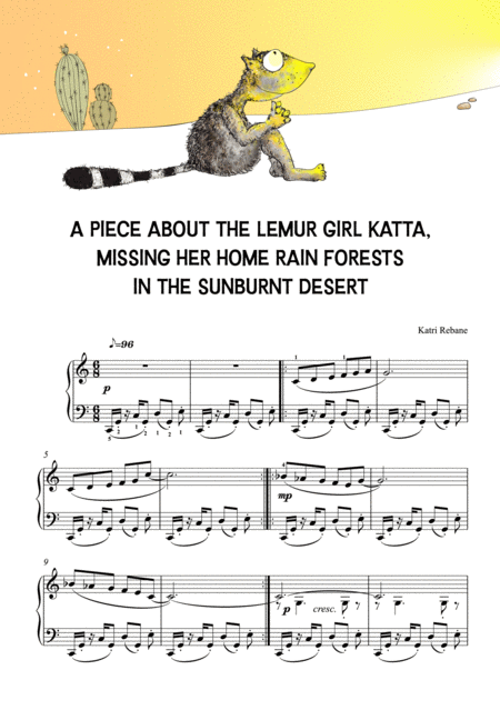 A Piece About The Lemur Girl Katta Missing Her Home Rain Forests In The Sunburnt Desert Page 2