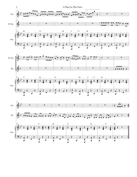 A Place In The Choir Duet For Bb Trumpet And French Horn Page 2