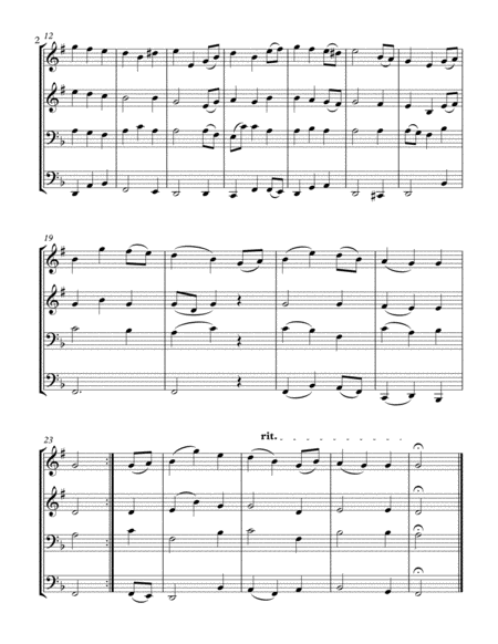 A Place In Thy Memory Brass Quartet Page 2