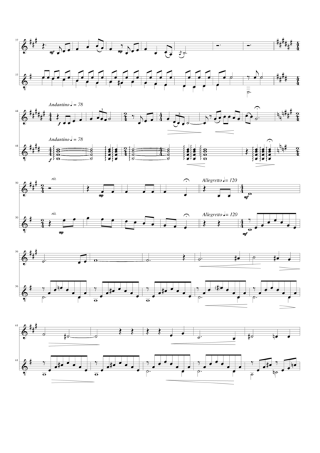 A Rune Of Hospitality Clarinet And Guitar Version Page 2