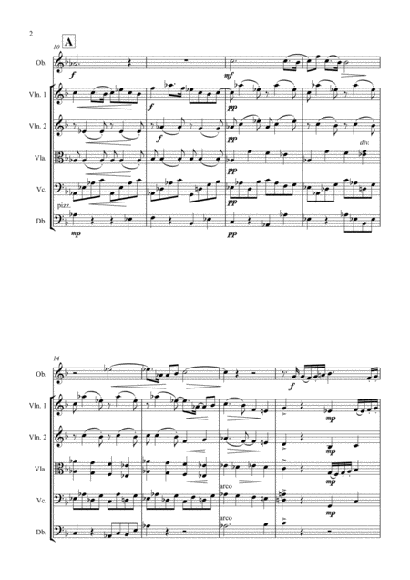 A Shropshire Pastoral For Oboe And String Orchestra Page 2