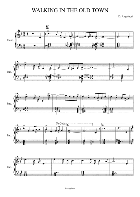 A Simple Christmas For Solo Instrument And Piano Double Bass And Piano Page 2