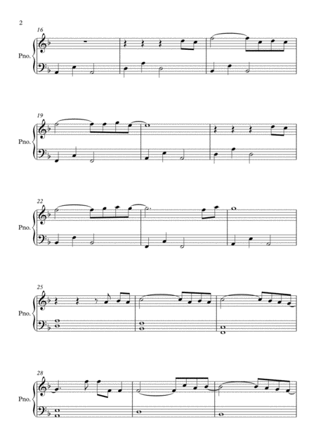 A Sky Full Of Stars D Minor By Coldplay Easy Piano Page 2