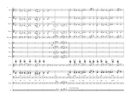 A String Of Pearls Jazz Ensemble Page 2