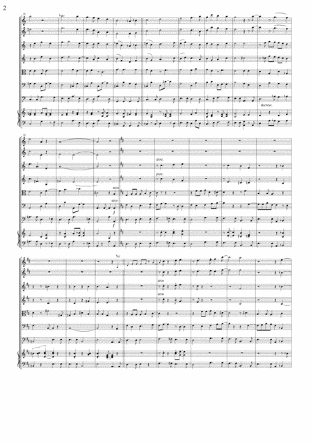 A Summer Evening Invention For Two Flutes Strings And Opt Piano Page 2