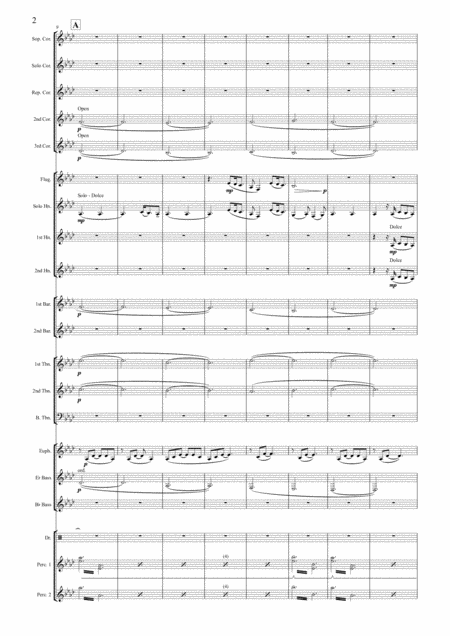 A Thousand Years Brass Band Arrangement Page 2