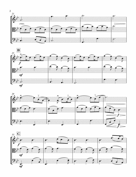 A Thousand Years By Christina Perri Violin Viola And Cello Trio Page 2