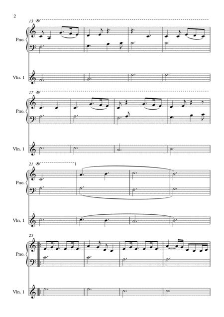 A Thousand Years Easy Piano And Violin Duet Page 2