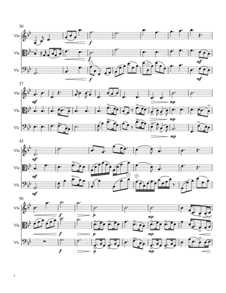 A Thousand Years For Violin Viola Cello Trio Page 2