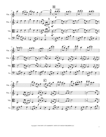 A Time For Us Love Theme From Romeo Juliet String Trio Page 2