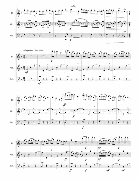 A Toy For Wind Trio Flute Oboe Bassoon Page 2
