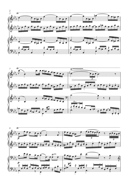 A Vivaldi Winter From The 4 Seasons Piano 4 Hands Page 2