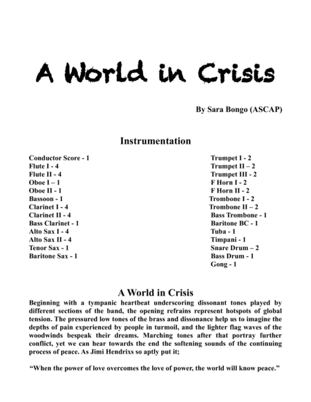 A World In Crisis Page 2