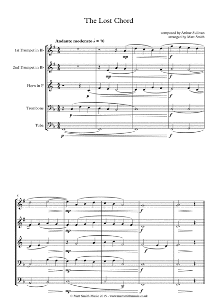 Abide With Me Saxophone Quintet Arr Adrian Wagner Page 2