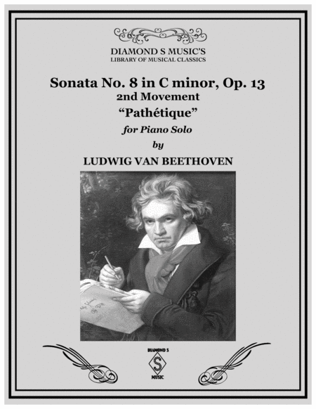 Adagio Cantabile Sonata No 8 Pathetique 2nd Movement By Beethoven Piano Solo Page 2