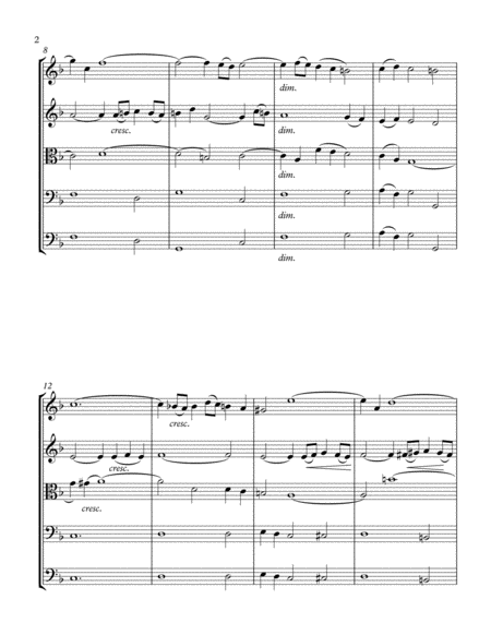 Adagio For String Ensemble Page 2