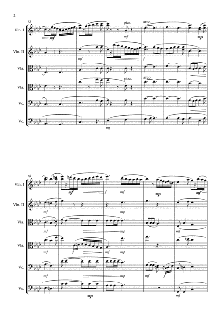 Adagio For String Sextet Page 2