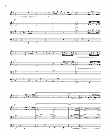 Adagio In G Minor Tomaso Albinoni Transcribed For Violin And Organ Page 2