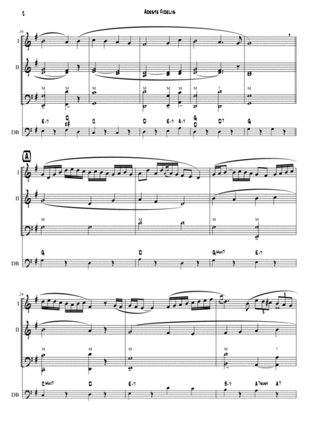 Adeste Fidelis For Accordion Duet Page 2