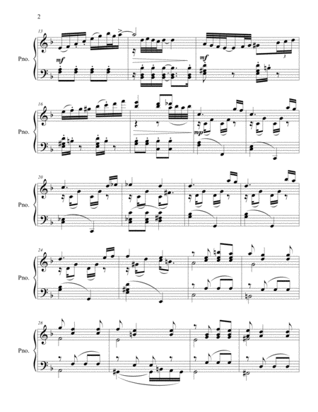 Adios Nonino Piano Solo Page 2