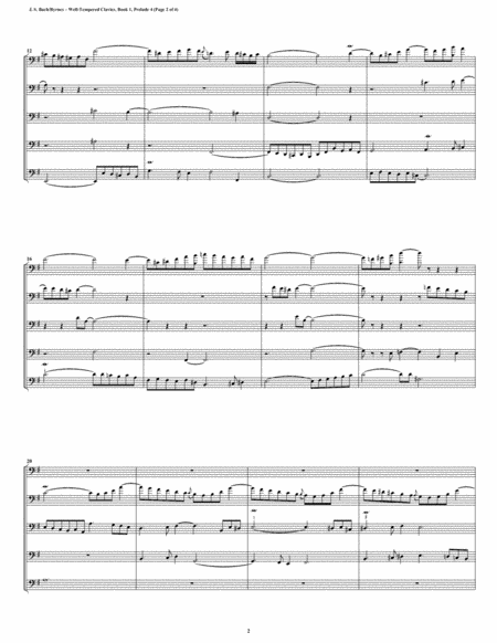 Affliction For Contrabass Solo Page 2