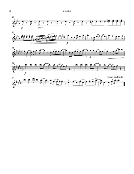 Aint No Mountain High Enough String Quartet Page 2