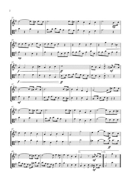 Alexander Ragtime Band Duet For Violin And Viola Page 2