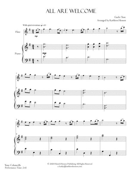 All Are Welcome Solo Flute Page 2