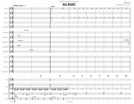 All Blues Arr Drew Zaremba Page 2