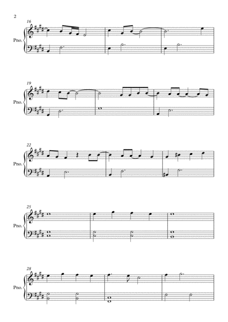 All I Ask By Adele Easy Piano Page 2