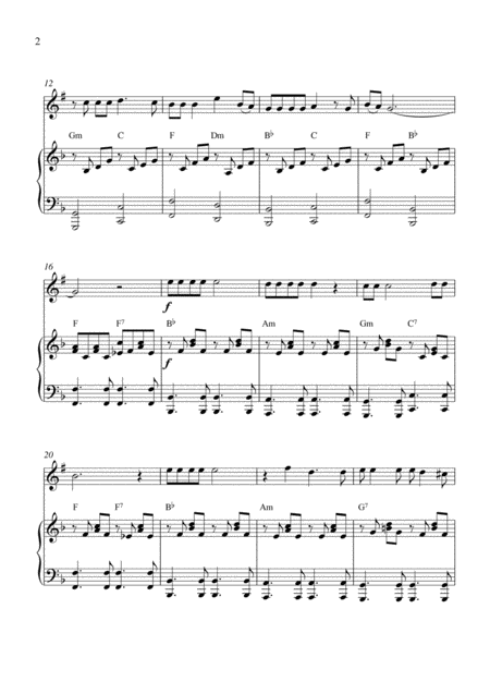 All I Have To Do Is Dream Tenor Saxophone Solo And Piano Accompaniment Page 2