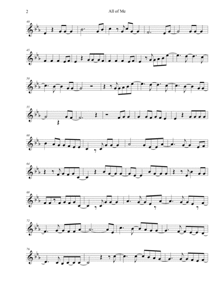 All Of Me Horn In F Page 2